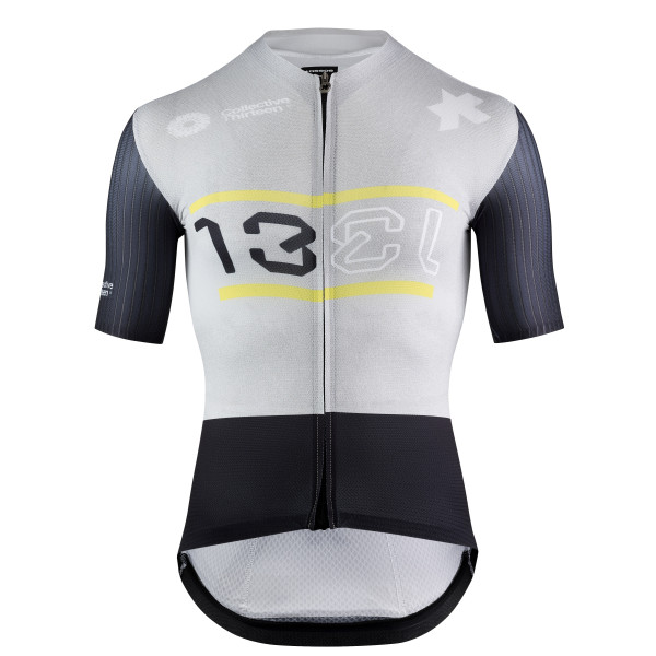 ウェア ASSOS EQUIPE RS PROF SERIES Assos Equipe RS S12 Men's Jersey | Collective 13 | Grey